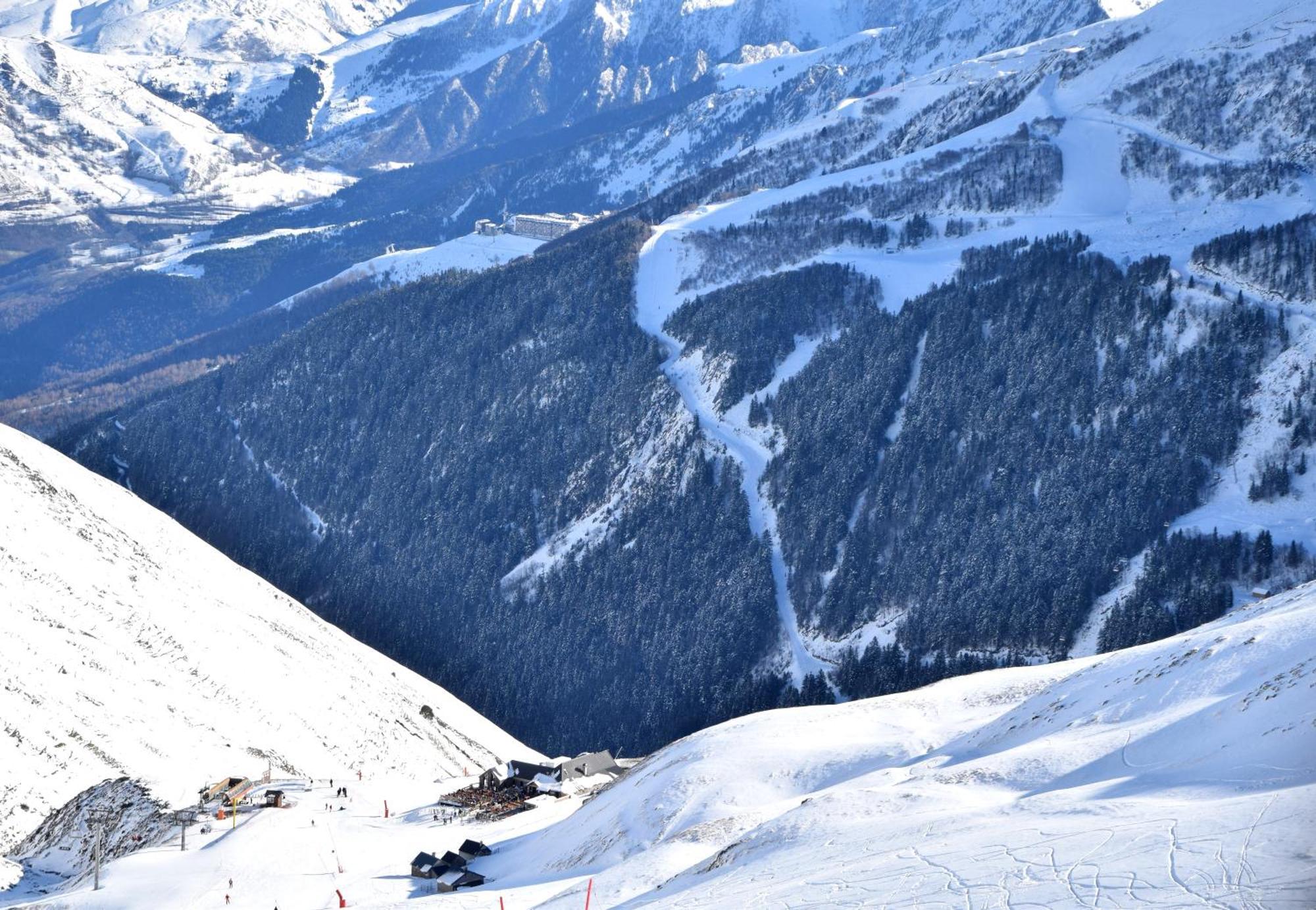 Hotel Les Arches Saint-Lary-Soulan Eksteriør billede